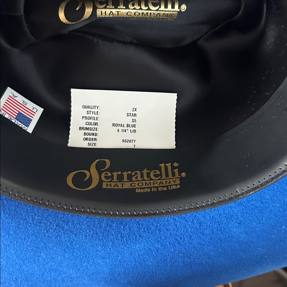 Serratelli 2X Felt Cowboy Hat - Picture 4 of 6
